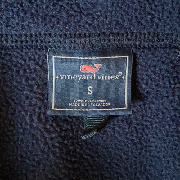 Vineyard Vines Mens Fleece Vest - Picture 2 of 2